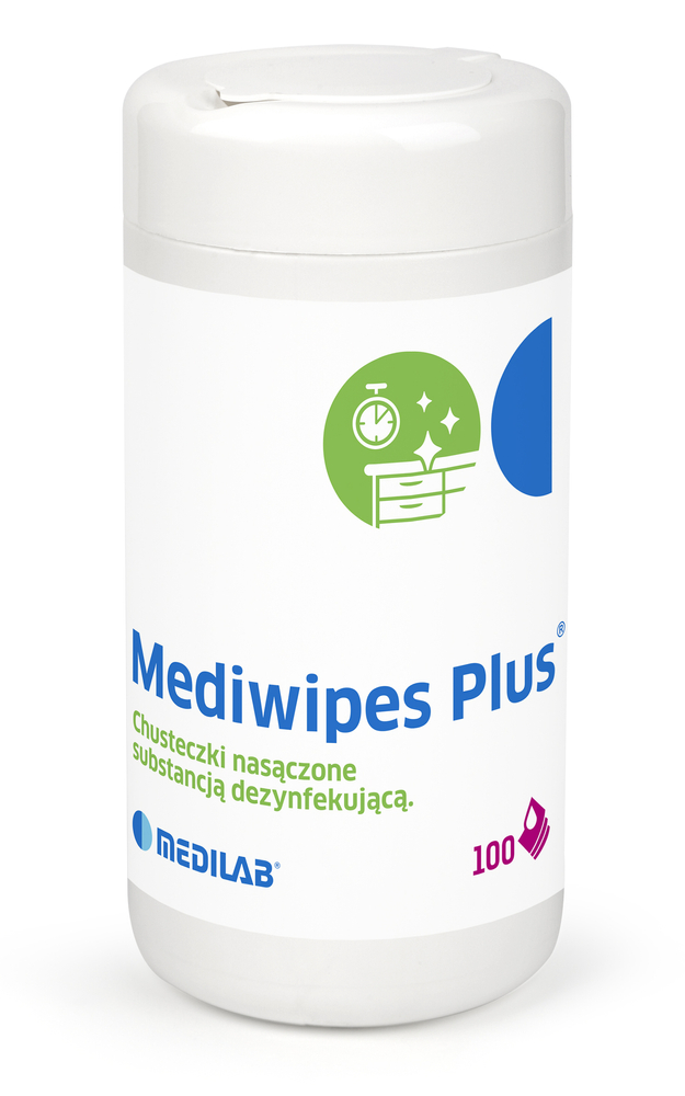 Medilab Mediwipes Plus Chusteczki Do Dezynfekcji Tuba Szt