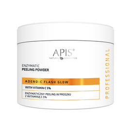 Apis Adeno-C Flash Glow - Enzymatyczny peeling w proszku z witaminą C - 150 g