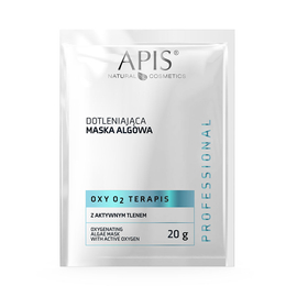 Apis Professional OXY O2 Terapis Dotleniająca maska algowa w saszetce z aktywnym tlenem 20 g