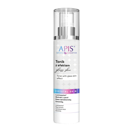 Apis Crystal Skin - Tonik rozświetlający z efektem „glass skin” - 150 ml