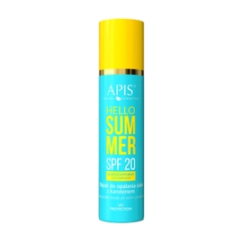 Apis Hello Summer - Olejek do opalania ciała z karotenem SPF 20 - 150 ml