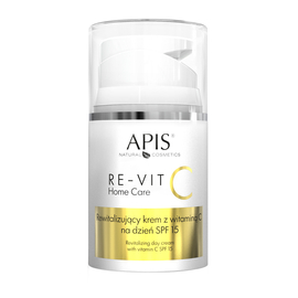 Apis RE-VIT C Home Care Rewitalizujący krem z witaminą C na dzień SPF 15, 50 ml