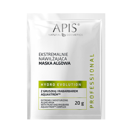 Apis Hydro Evolution - SASZETKA - Maska algowa ekstremalnie nawilżająca z gruszką i rabarbarem AQUAXTREM™ - 20 g