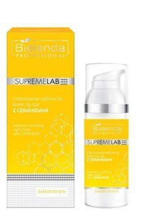 Bielenda Supremelab Barrier Renew Intensywnie odżywczy krem na noc z ceramidami 50 ml