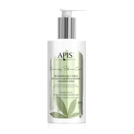 Apis Cannabis Home Care Regenerujący krem do rąk z olejem z konopi i masłem shea 300 ml