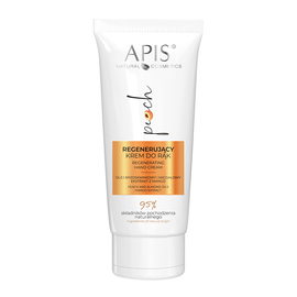 Apis Peach - Regenerujący krem do rąk z olejem brzoskwiniowym i migdałowym oraz ekstraktem z mango - 50 ml