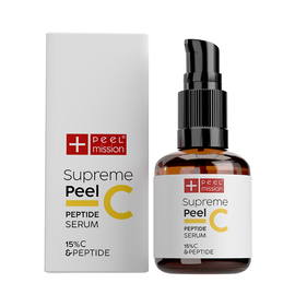 Peel Mission - Supreme C Peel Peptide Serum - Odmładzające serum z witaminą C i peptydami - 30 ml