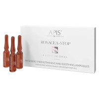 Intensywnie wzmacniające i łagodzące ampułki - Apis Rosacea-Stop - 10 x 3 ml