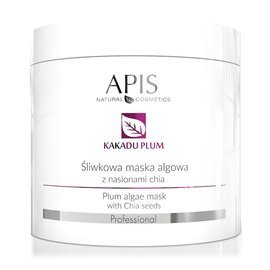 Maska algowa śliwkowa z nasionami chia Apis Kakadu Plum 200 g