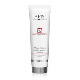 Maska żelowa z liofilizowanymi malinami Apis Professional Raspberry Glow 100 ml