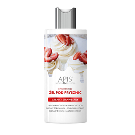 Apis Creamy Strawberry - Żel pod prysznic - 300 ml