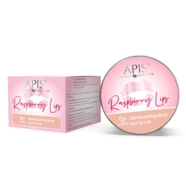 Apis Raspberry Lips - Cukrowy peeling do ust - 10 ml