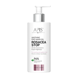 Apis Rosacea-Stop - Żel do mycia twarzy kojąco-łagodzący - 300 ml
