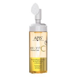 Apis - RE-VIT C - Home Care - Rozświetlająca pianka do mycia twarzy z witaminą C - 150 ml