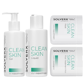 Solverx - Clean Skin - Zestaw do oczyszczania twarzy