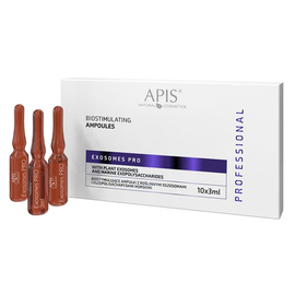 Apis Exosomes Pro - Biostymulujące ampułki z roślinnymi egzosomami - 10 x 3 ml