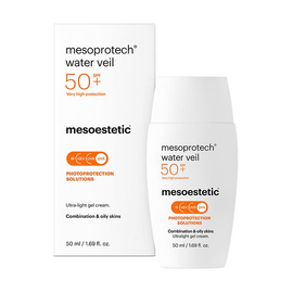 Mesoestetic - Mesoprotech Water Veil - Ultralekki żel-krem przeciwsłoneczny SPF 50+ - 50 ml