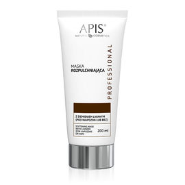 Apis Softening Mask - Maska rozpulchniająca z siemieniem lnianym - 200 ml