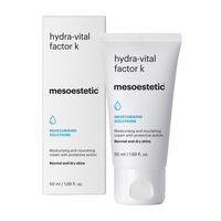 Krem odżywczo - nawilżający do twarzy - Mesoestetic Hydra Vital Factor K - 50 ml