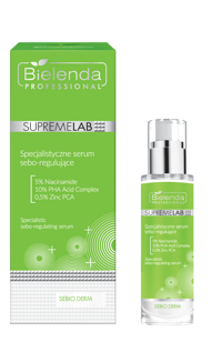 Bielenda Supremelab Sebio Derm Specjalistyczne serum sebo-regulujące 30 ml