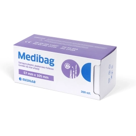 Medilab MEDIBAG Samoprzylepne torebki do sterylizacji 57x105 200 szt.