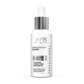 Apis Platinum Gloss - Odmładzający eliksir z platyną i tripeptydem miedziowym - 30 ml