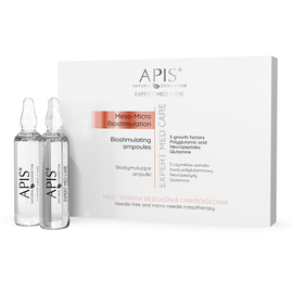 Apis Professional - Expert Med Care - Biostymulujące ampułki do mezoterapii bezigłowej i mikroigłowej - 5 x 10 ml