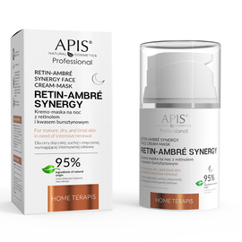 Apis Retin-Ambre Synergy - Kremo-maska na noc z retinolem i kwasem bursztynowym - 50 ml