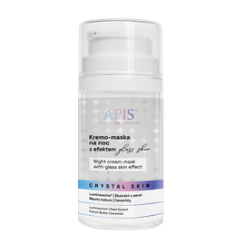 Apis Crystal Skin - Kremo-maska na noc z efektem „glass skin” - 50 ml