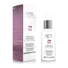 Kwas hialuronowy Apis Professional HYALURON 4D + LINGOSTEM™ 30ml