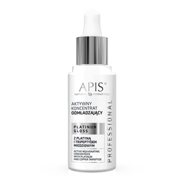 Apis Platinum Gloss - Aktywny koncentrat odmładzający z platyną i tripeptydem miedziowym - 30 ml