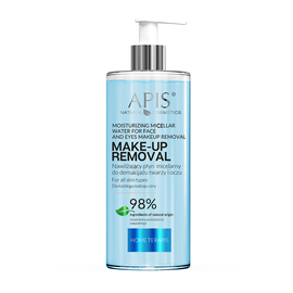 Apis Home Terapis - Make-Up Removal - Nawilżający płyn micelarny do demakijażu twarzy i oczu - 500 ml