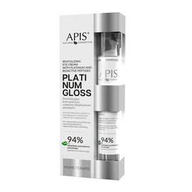 Apis Platinum Gloss Home Terapis - Rewitalizujący krem pod oczy z platyną i bioaktywnymi peptydami - 10 ml