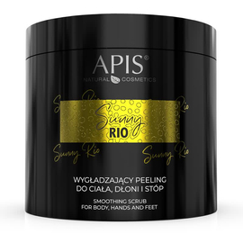 Apis Sunny Rio - Wygładzający peeling do ciała, dłoni i stóp - 700 g