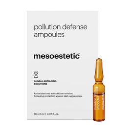 Mesoestetic Pollution Defence Ampoules Ampułki o działaniu anti-aging i antyoksydacyjnym (10 x 2 ml)