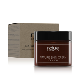 Nature Cosmetics - Nature Skin Cream - OILY SKIN - Krem ze śluzem ślimaka do skóry tłustej i mieszanej - 60 g