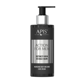 Odżywczy krem do ciała i dłoni dla mężczyzn Apis Action For Men 300 ml