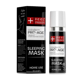 Peel Mission - Coloderm Pro Age Sleeping Mask - Regenerująca maska na noc - 30 ml