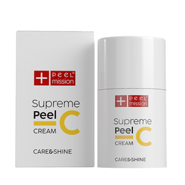 Peel Mission - Supreme C Peel Cream - Krem rozświetlający z efektem glass skin - 50 ml